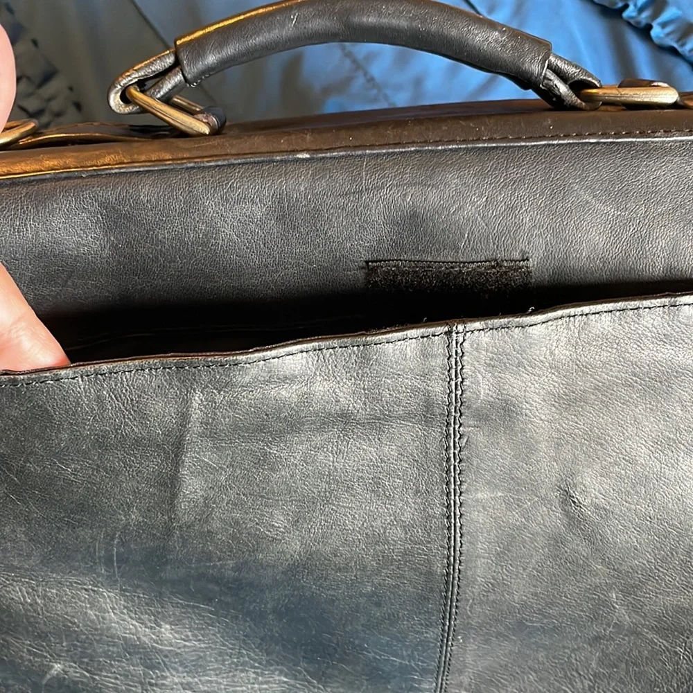 Monarch Luggage Company Leather Briefcase